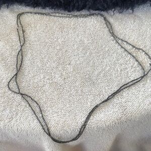 Elegant Silver beads Necklace